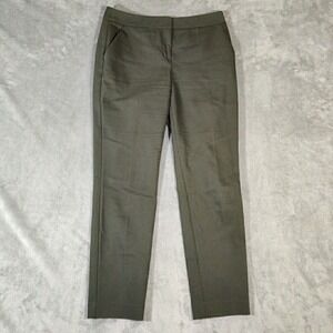 Express Pants‎ Womens 4R Gray Columnist Barely Boot Mid Rise Business Casual